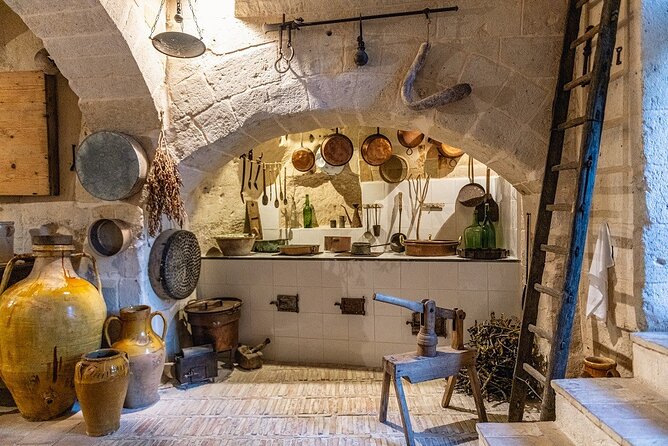 The Sassi of Matera - Pausing in a historic cellar