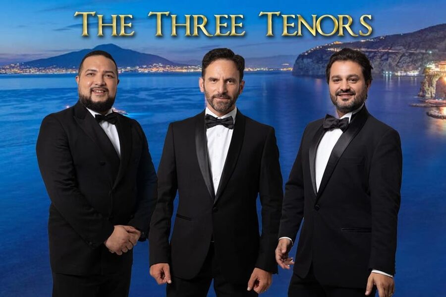 The Three Tenors in Sorrento: Opera Arias, Naples and Songs - The first half: opera favorites in 40 minutes
