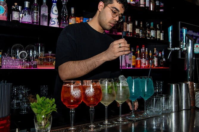 Tipsy Tour: Guided Bar Crawl In Florence with Dark History - Giardino Martin Lutero and the first glass by the Arno