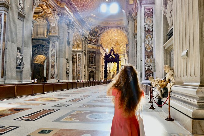 Tour of St Peter's Basilica with Dome Climb and Grottoes - St. Peter’s Basilica: art on a huge scale