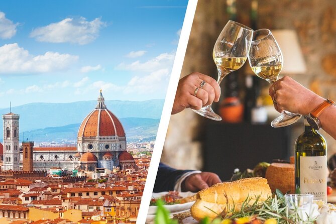 Tuscany Comfort Day Tour from Rome with Wine & Lunch - Rome Termini to Florence by fast train