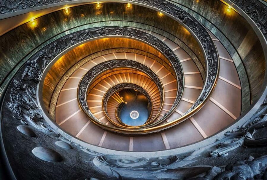 Vatican Museums & Sistine Chapel Tour with Optional Basilica - The courtyards provide your first Vatican bearings