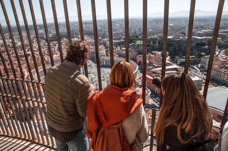 Vatican: St. Peter’s Basilica, Dome Climb & Papal Tombs Tour - St. Peter’s Square sets the scene