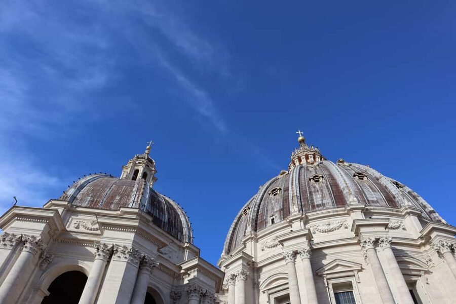 Vatican: St. Peter’s Basilica & Dome Ticket with Audioguide - The upper viewpoint over Rome