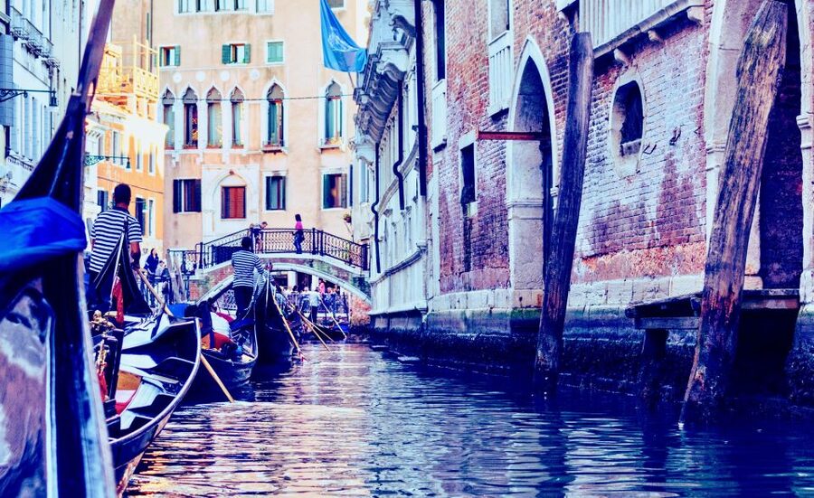 Venice: 30-Minute Gondola Ride on Grand Canal with Serenade - Santa Maria del Giglio: starting beside a Baroque church