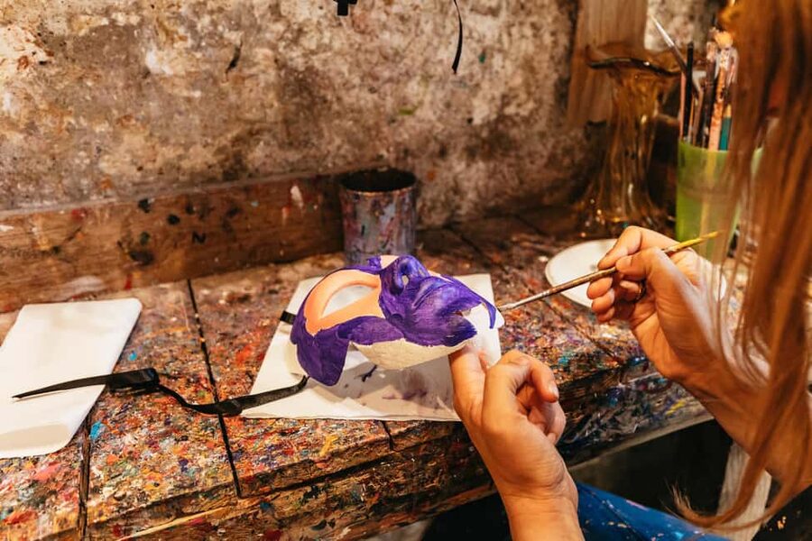 Venice: Carnival Mask Workshop - The location can change the feel of the experience