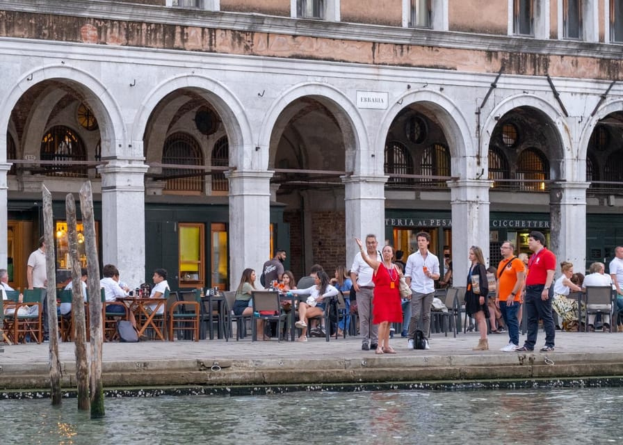 Venice: City Center Historical Guided Walking Tour - Pace, weather, and high-tide conditions