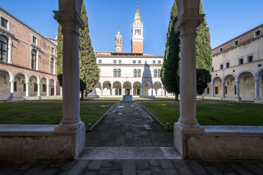 Venice: Explore San Giorgio Island with Ticket & Audio Guide - Longhena’s staircase and the old Benedictine library