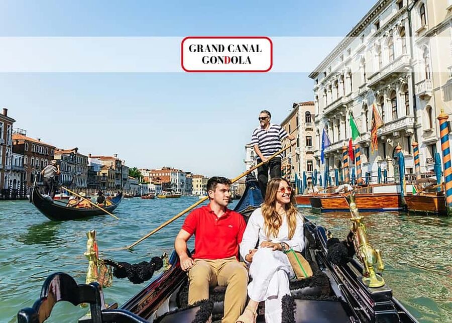 Venice: Private Gondola Ride along Grand Canal - Seeing Venice from a low-slung wooden boat
