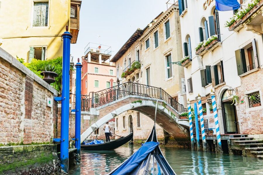 Venice: Private Gondola Ride along Grand Canal - A private ride, but not a fully private tour
