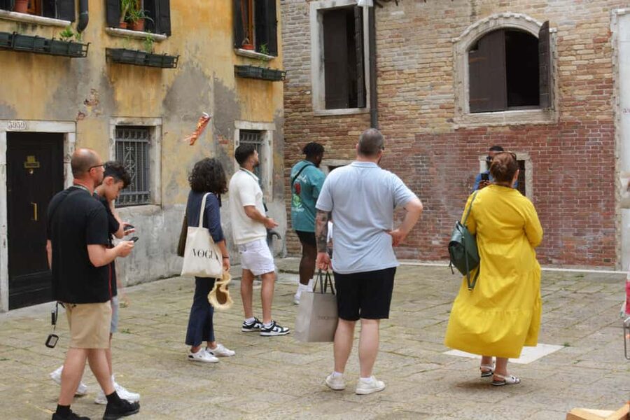 Venice: Rialto Bridge & Offbeat Unusual Venice Walking Tour - La Fenice and landmarks you pass without entering