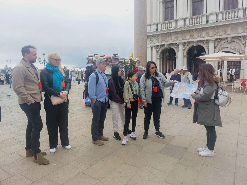 Venice: St. Mark's Basilica Ticket with Audio Guide - The meeting point under the Clock Tower