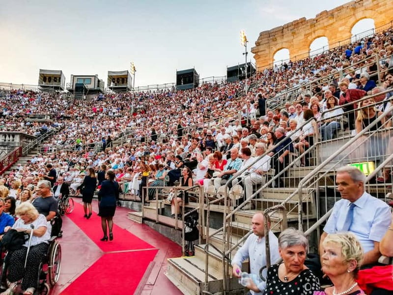 Verona: Arena di Verona Opera Ticket - Key points to know before booking