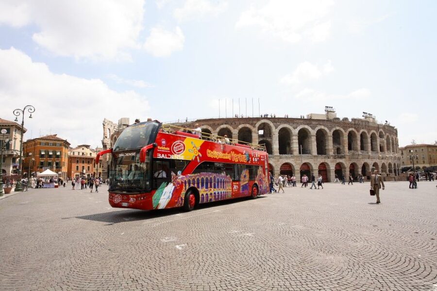 Verona: Hop-on Hop-off Tour 24 or 48-Hour Ticket - The blue route: Teatro Romano and the hill above Verona