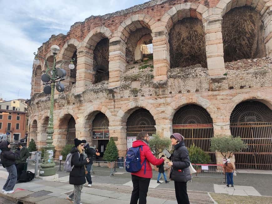 Verona: Small Group Guided Walking Tour with Arena Tickets - Key points to know before booking