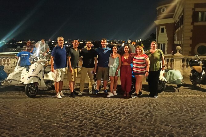 Vespa Sidecar Tour By Night with Pickup - Aventine Hill and the Orange Tree Garden