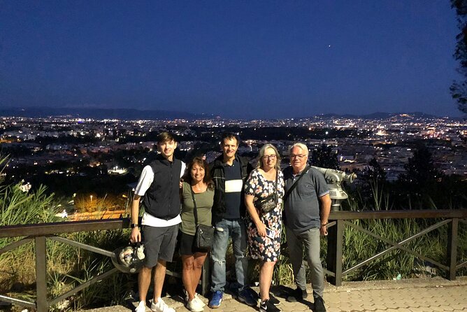 Vespa Sidecar Tour By Night with Pickup - Janiculum Hill and the Fontanone finale