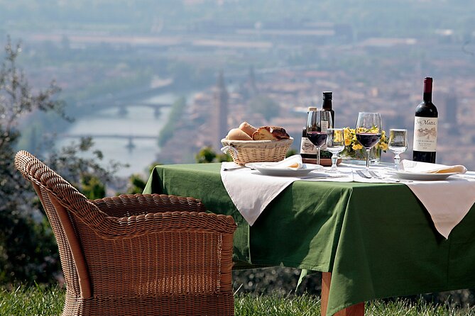Wine Tasting with Panoramic View of Verona - Five wines, from Bianco IGP to Amarone